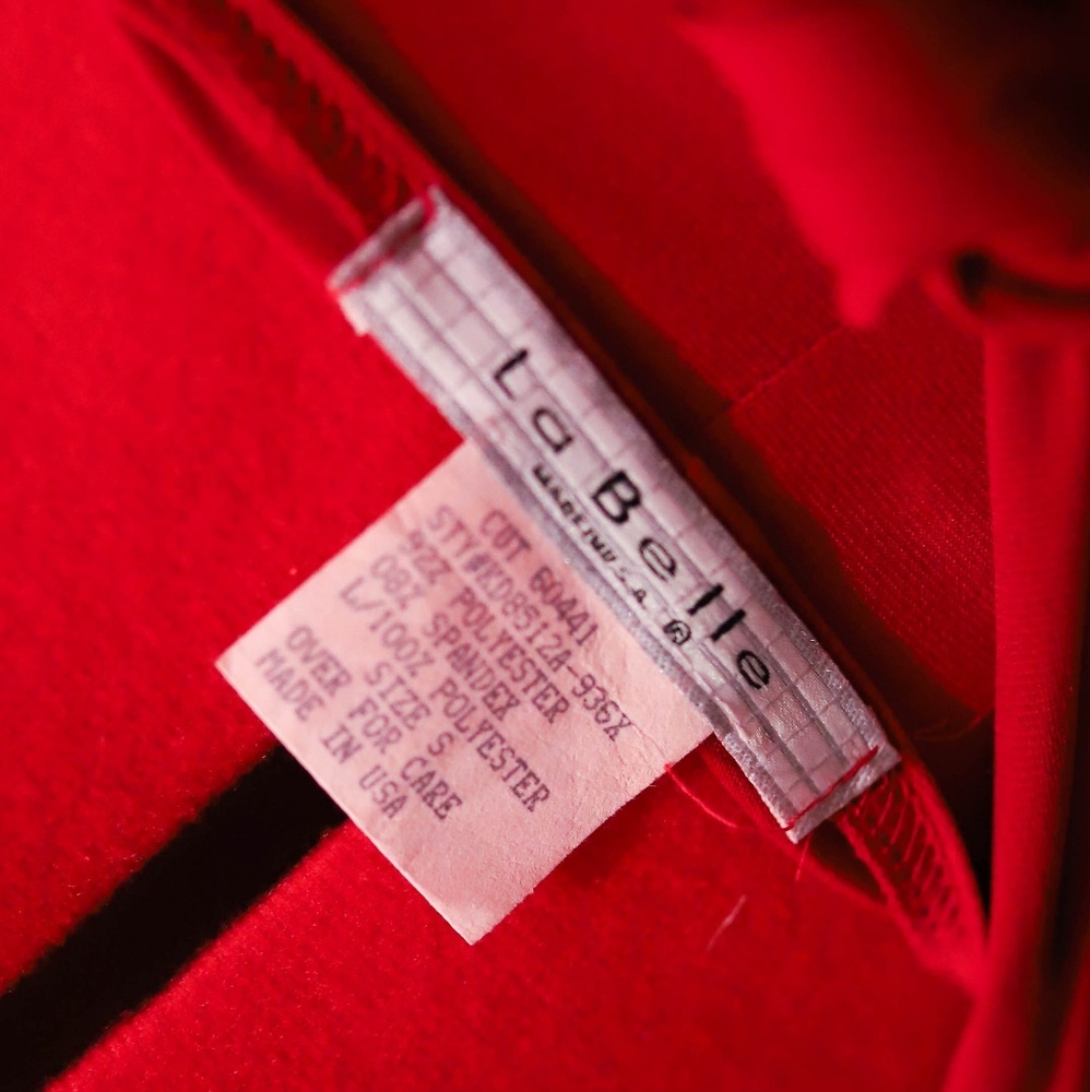 Red Wrap Dress - Picture 4 of 4